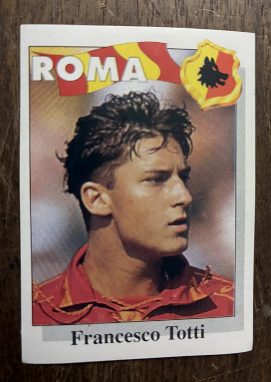 Footballers Figurine Ed. FLASH 1994/95 TOTTI - ROME NO. 281 - original NEW ROOKIE Footballers Figurine Ed. FLASH 1994/95 TOTTI - ROME NO. 281 - original NEW ROOKIE