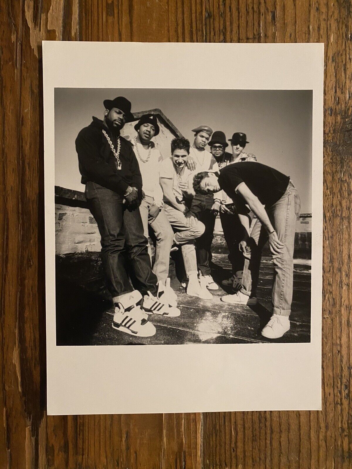 Beastie Boys Run DMC Original Press Photo London Features International
