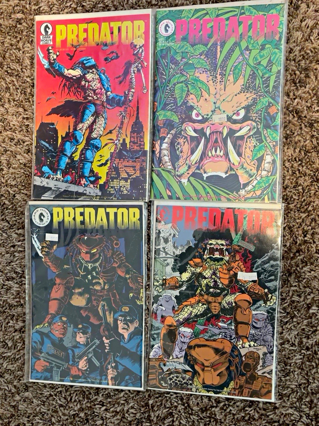 Predator #1-4 COMPLETE 1989 Dark Horse Comics 1st Series 1st Predator Comic Predator #1-4 COMPLETE 1989 Dark Horse Comics 1st Series 1st Predator Comic