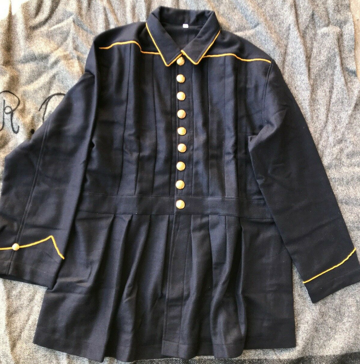 Model 1872 Pleated Blouse Blue Wool Cavalry Size 38