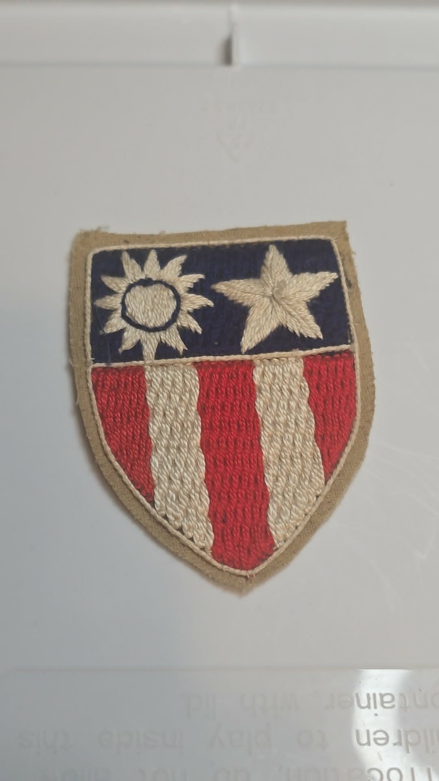 Original WW2 In-Theater made CBI Patches