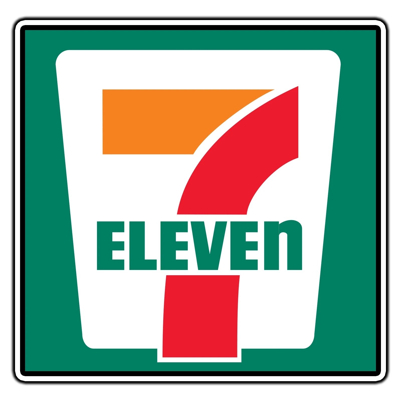 7 Eleven 3" Decal / / Buy 2 Get 1 FREE 7 Eleven 3" Decal / / Buy 2 Get 1 FREE