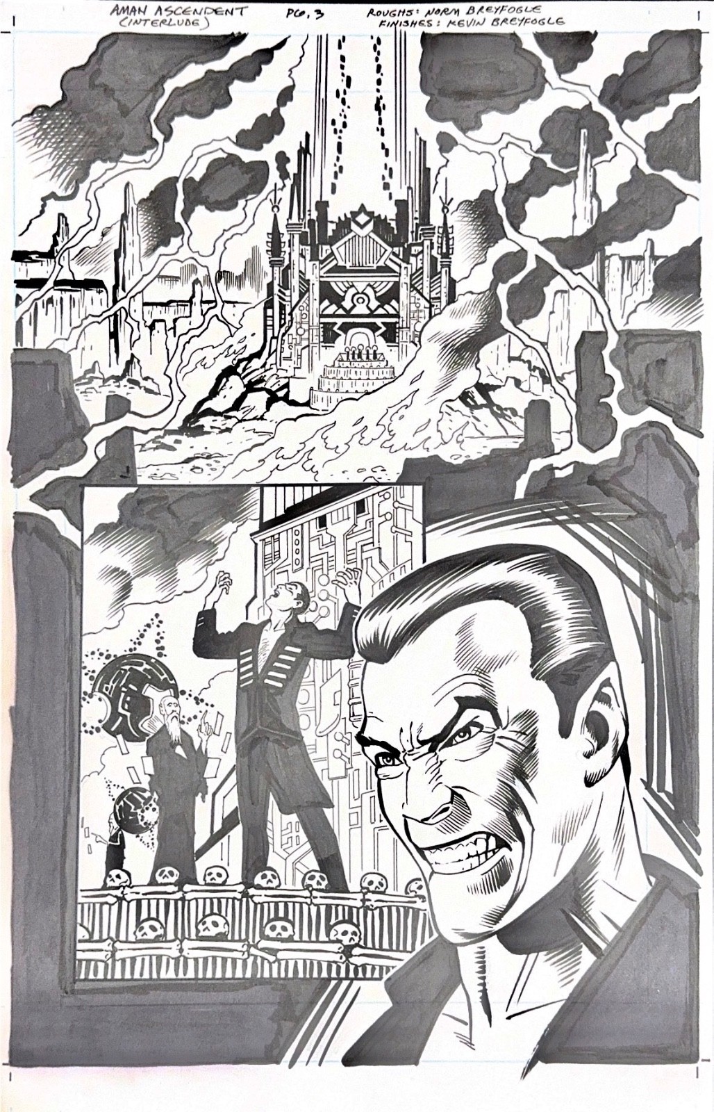 Original : Danger's Dozen Interlude Page # 3 Artist: Norm and Kevin Breyfogle Original : Danger's Dozen Interlude Page # 3 Artist: Norm and Kevin Breyfogle