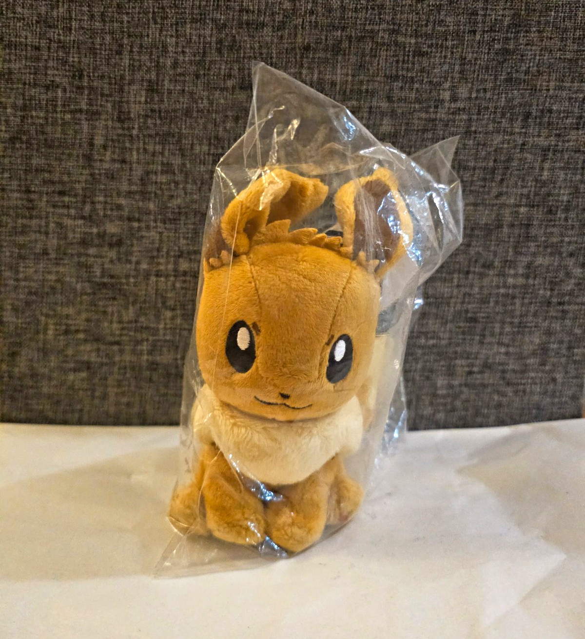 Pokémon Center Eevee Stuffed Animal Plush, Brown/Cream, With Tags Pokémon Center Eevee Stuffed Animal Plush, Brown/Cream, With Tags