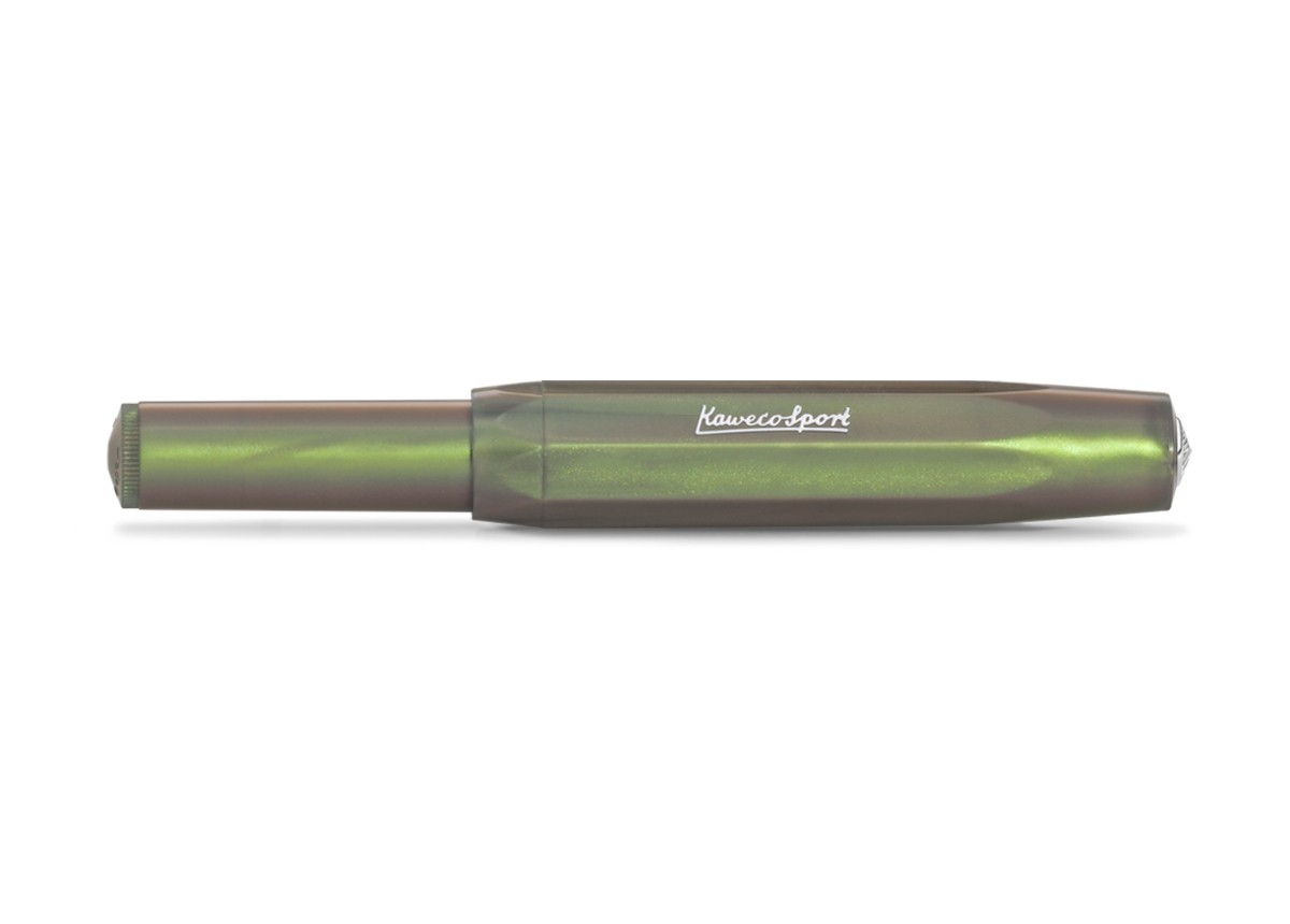 Kaweco Lunar Sport Fountain Pen in Shadow Green - Medium Nib - NEW in Box Kaweco Lunar Sport Fountain Pen in Shadow Green - Medium Nib - NEW in Box