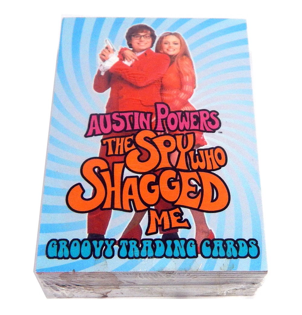 1999 Cornerstone Austin Powers: The Spy Who Shagged Me Trading Card Set (72) 1999 Cornerstone Austin Powers: The Spy Who Shagged Me Trading Card Set (72)