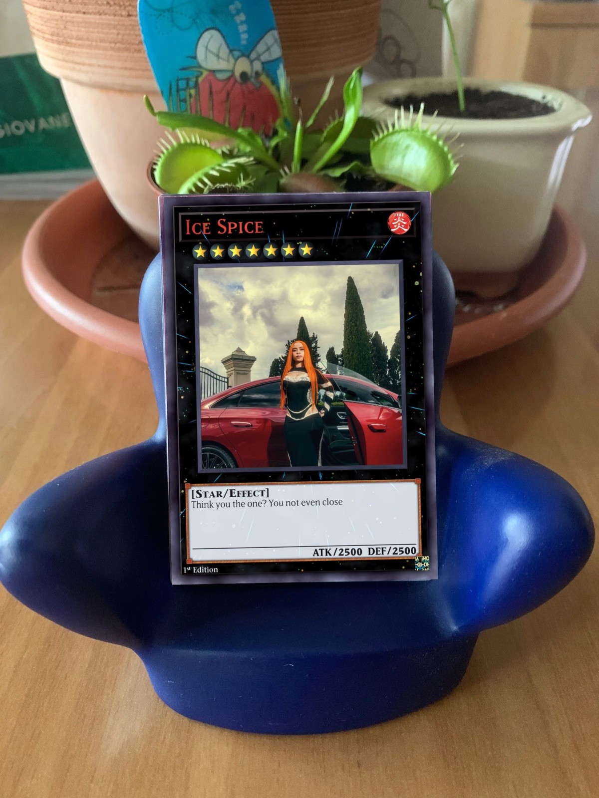 ice spice , proxy collectible card ice spice , proxy collectible card