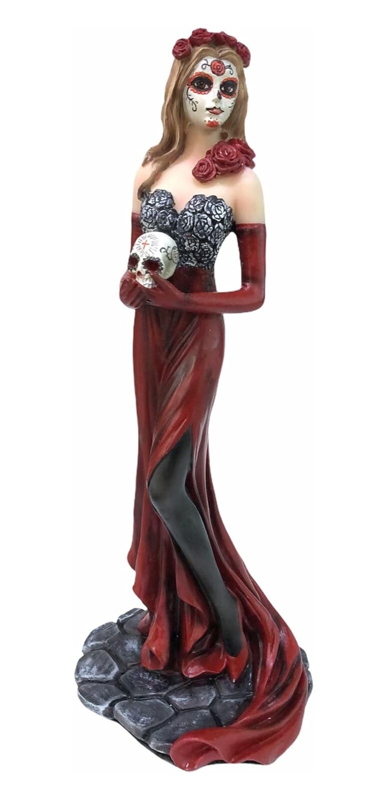 La Catrina Statue Figurine 11" Tall Fancy Lady Dia de Los Muertos Day of Dead La Catrina Statue Figurine 11" Tall Fancy Lady Dia de Los Muertos Day of Dead