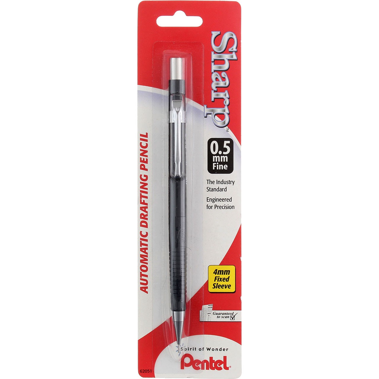 3 Pack Pentel Sharp Fine Mechanical Pencil, 0.5mm 3 Pack Pentel Sharp Fine Mechanical Pencil, 0.5mm