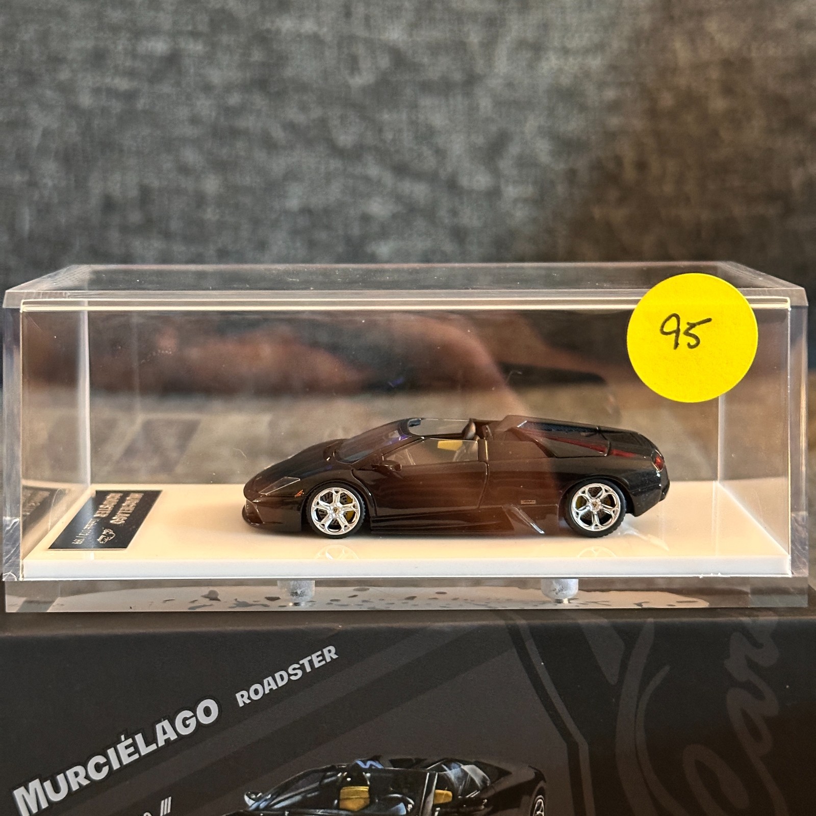Cars Lounge 1/64 Lamborghini Murcielago Roadser Nero Pegasus Resin Model Car Cars Lounge 1/64 Lamborghini Murcielago Roadser Nero Pegasus Resin Model Car