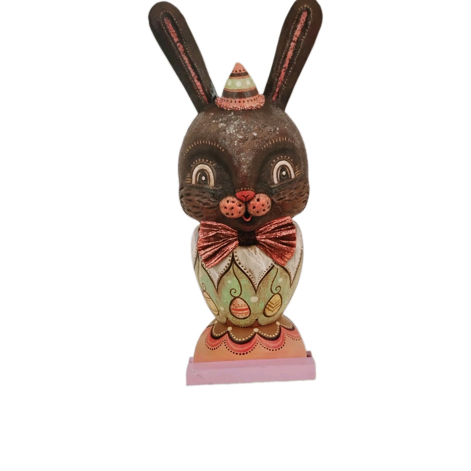 Big 17" Easter Bunny Egg Wooden Dummy Board Sawmill Shop Johanna Parker Collab Big 17" Easter Bunny Egg Wooden Dummy Board Sawmill Shop Johanna Parker Collab