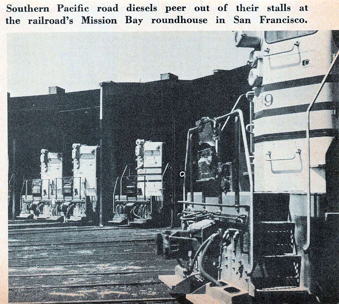 Mission Bay Roundhouse San Francisco CA Southern Pacific 4 x 3.5 Vtg Mag Excerpt Mission Bay Roundhouse San Francisco CA Southern Pacific 4 x 3.5 Vtg Mag Excerpt