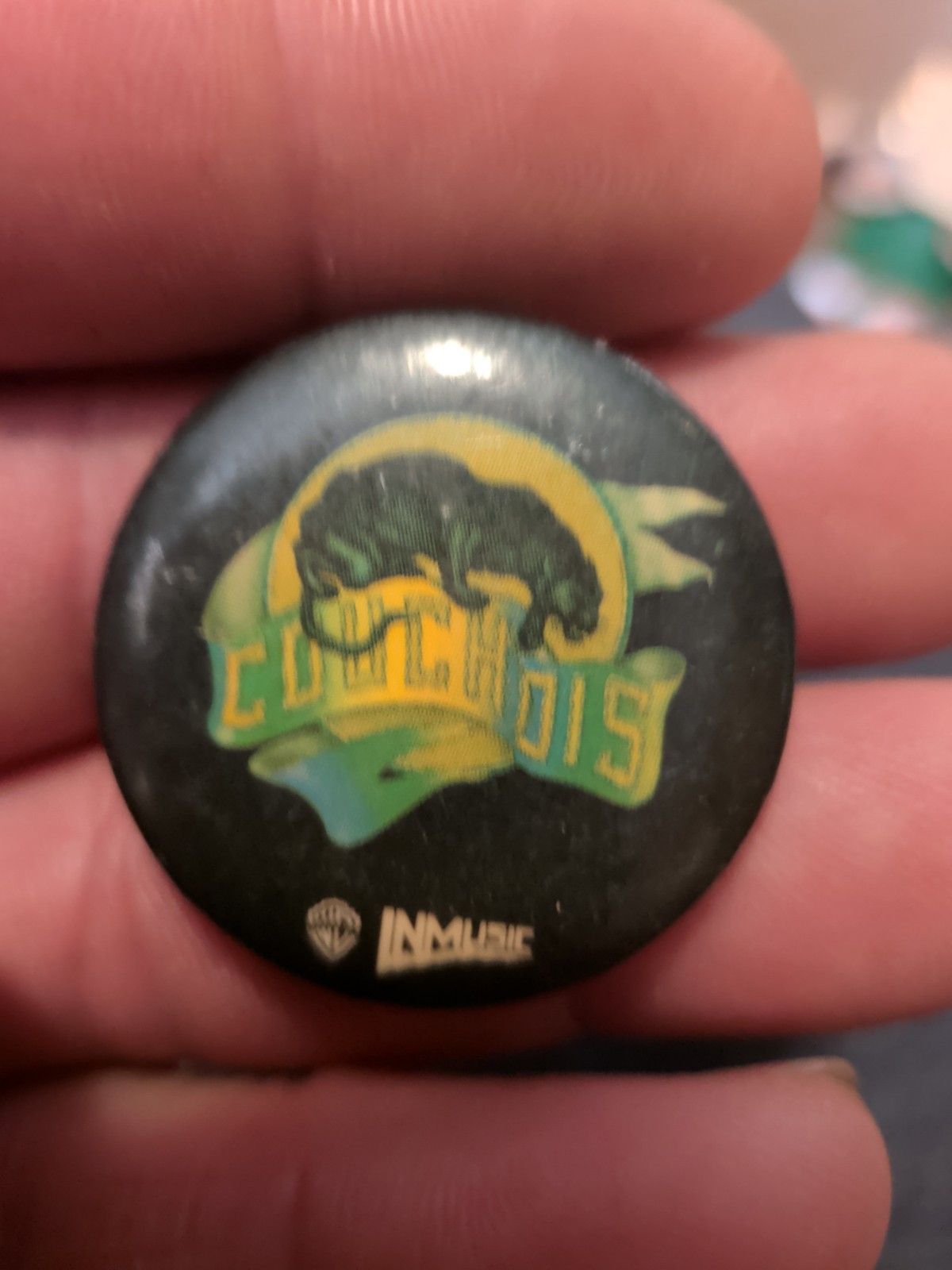 1979 Couchois Rock Band Vintage Pin Pinback Button #28473