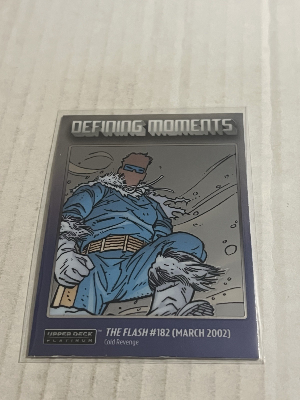 2026 Upper Deck Platinum DC The Flash #182 Defining Moments #DM-21 2026 Upper Deck Platinum DC The Flash #182 Defining Moments #DM-21