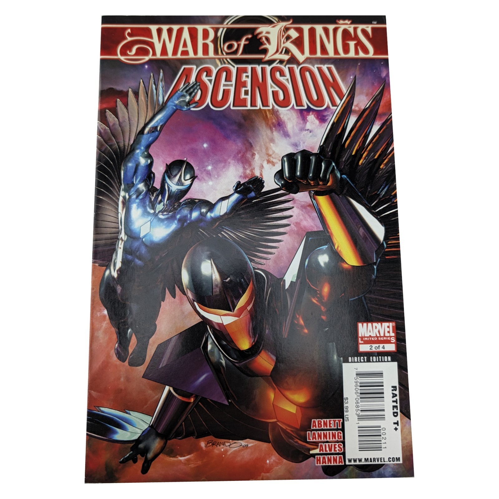 War of Kings Ascension #2 Marvel Comics 2009 Darkhawk Brandon Peterson