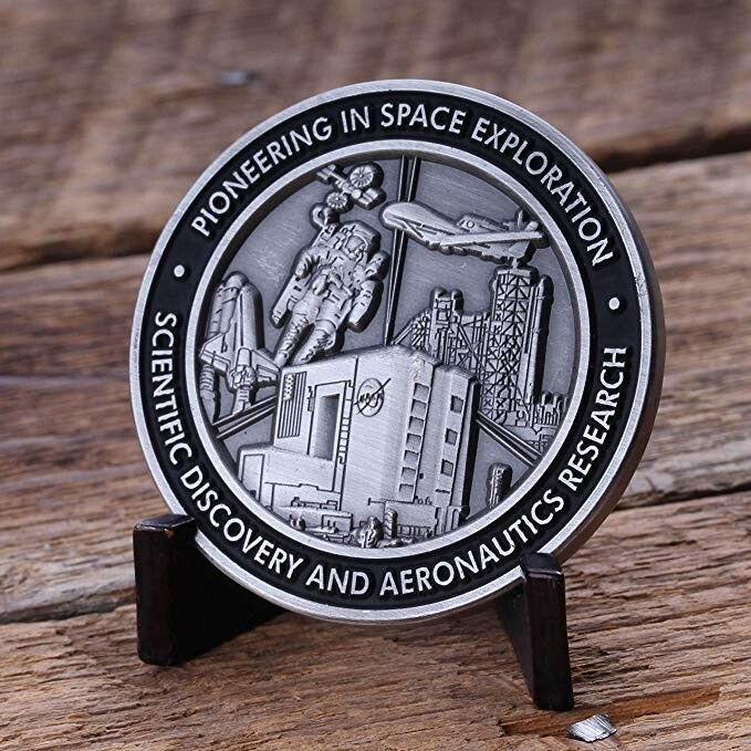 NASA Logo Space Exploration Challenge Coin - Official Coins For Anything product NASA Logo Space Exploration Challenge Coin - Official Coins For Anything product