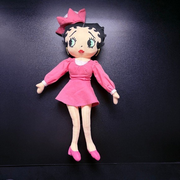 vintage 1999 Betty Boop plush doll Mary Poppins Kellytoy stuffed vintage 1999 Betty Boop plush doll Mary Poppins Kellytoy stuffed