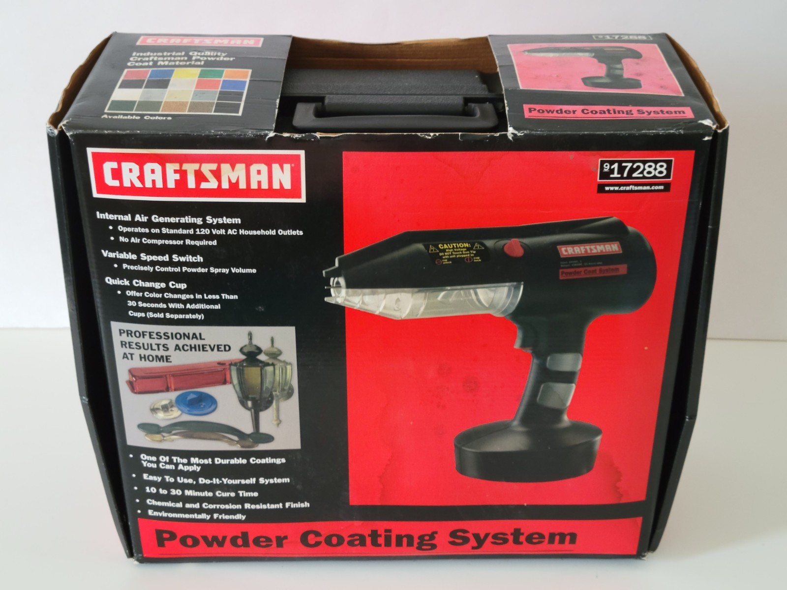 Sears Craftsman Nos Powder Costing System Very Rare 17288 Sears Craftsman Nos Powder Costing System Very Rare 17288