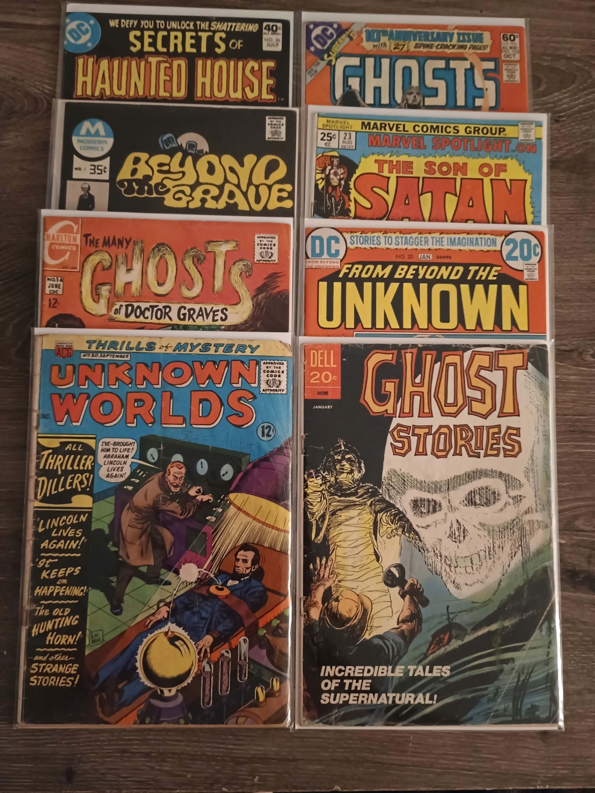 Vintage Silver & Bronze Age Comic Lot: Marvel DC Dell Charlton Halloween Horror Vintage Silver & Bronze Age Comic Lot: Marvel DC Dell Charlton Halloween Horror