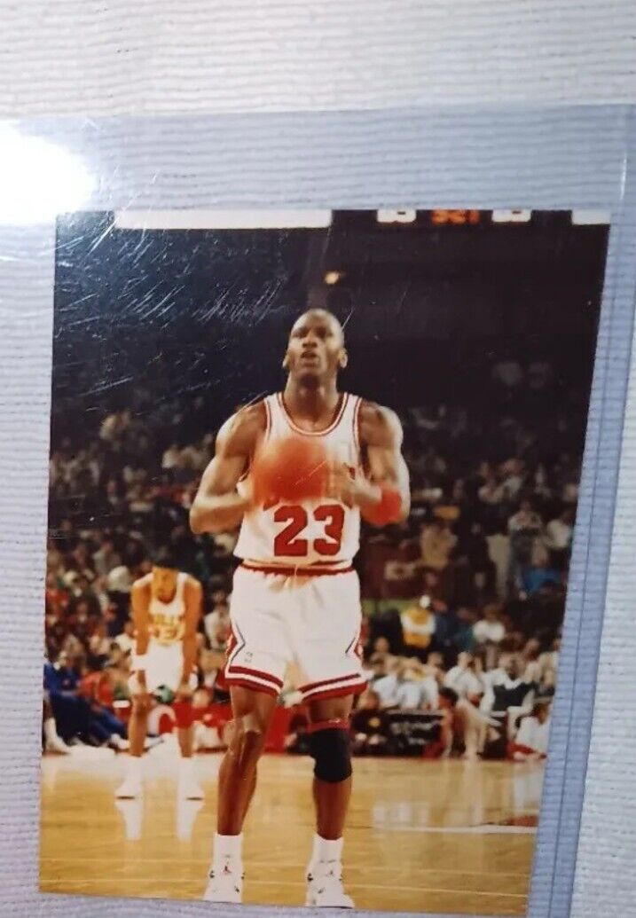 Michael Jordan Type 1 Original Snapshot Photo Fouline RARE 1 OF 1 PHOTO