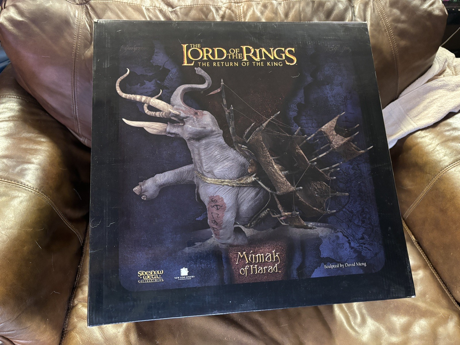 Sideshow Weta Oliphant - Mûmak of Harad Statue - LOTR - #383/3000 - New Sideshow Weta Oliphant - Mûmak of Harad Statue - LOTR - #383/3000 - New