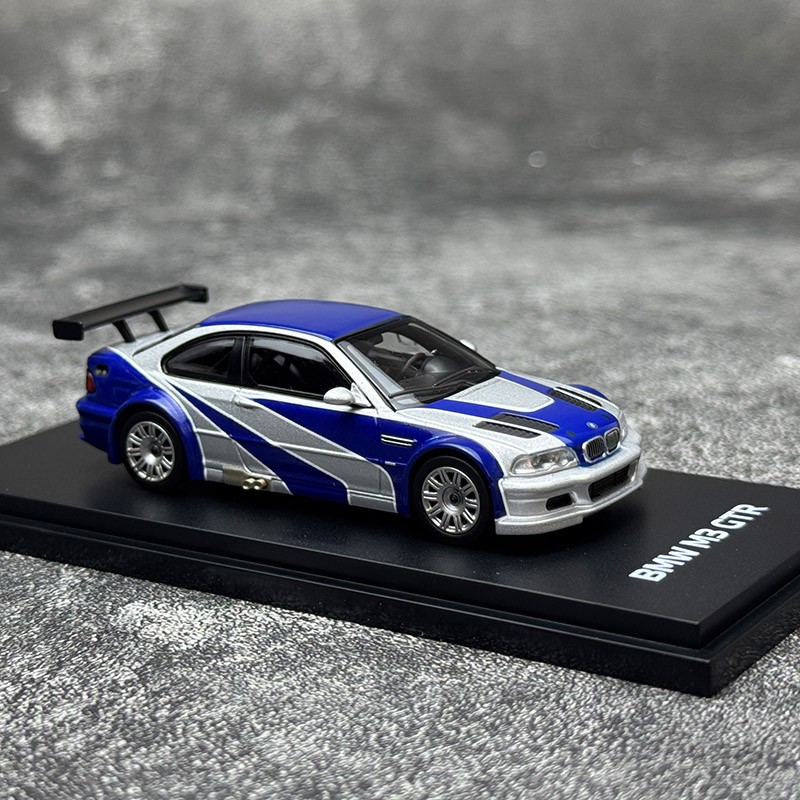 1:64 M3 GTR E46 Street Version Diecast Race Livery Model Car 1:64 M3 GTR E46 Street Version Diecast Race Livery Model Car