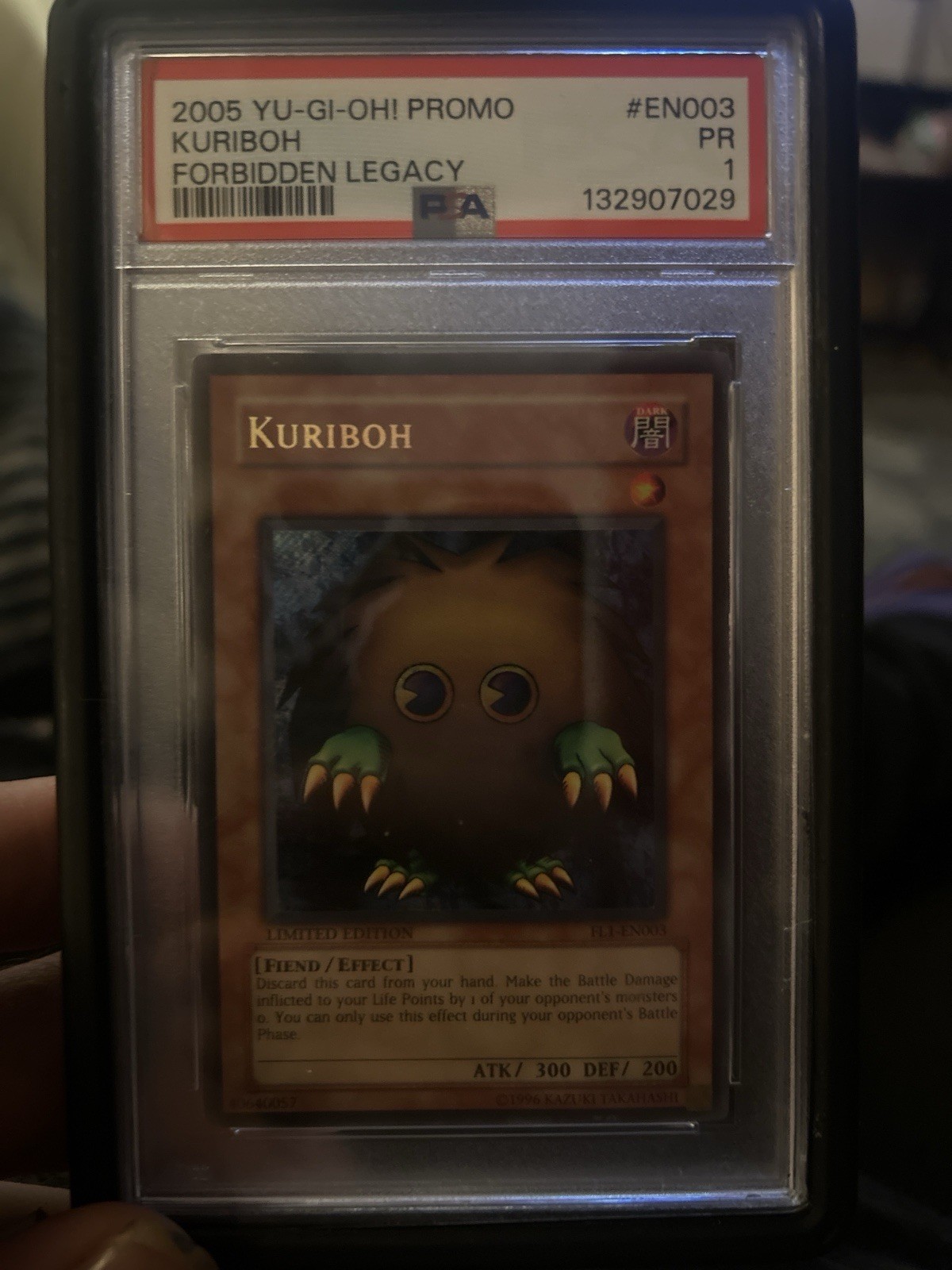 Kuriboh Limited Edition Promo PSA 1 POP 1
