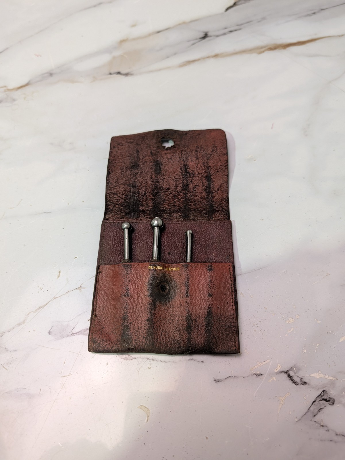 Vintage Starrett No. 829E Small Hole Gages B-D Set of 4 USA Machinist Tool READ