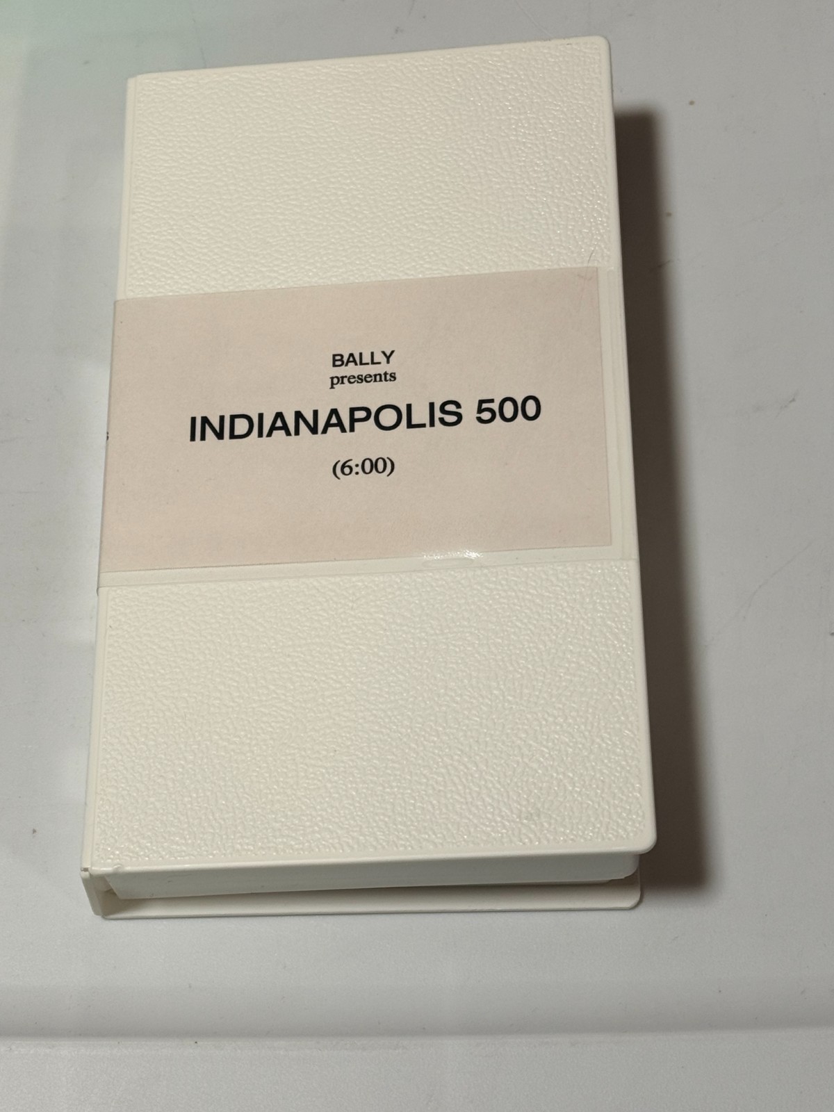 1995 BALLY INDIANAPOLIS 500 PINBALL VHS PROMO TAPE GIVEN TO BALLY DISTRIBUTORS 1995 BALLY INDIANAPOLIS 500 PINBALL VHS PROMO TAPE GIVEN TO BALLY DISTRIBUTORS