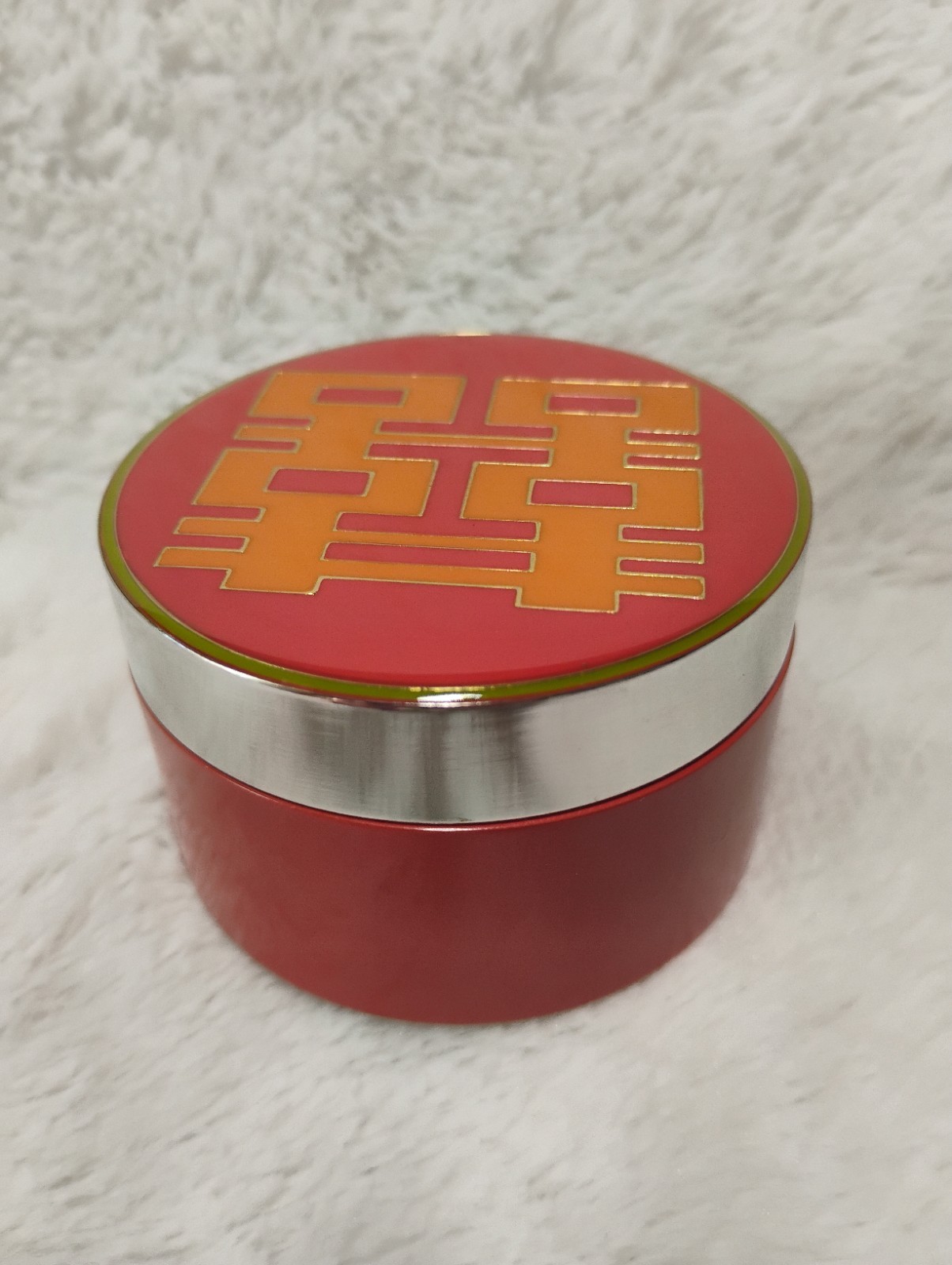 Vintage Shanghai Tang Double Happiness Enamel Trinket Box Red Green Original Box Vintage Shanghai Tang Double Happiness Enamel Trinket Box Red Green Original Box
