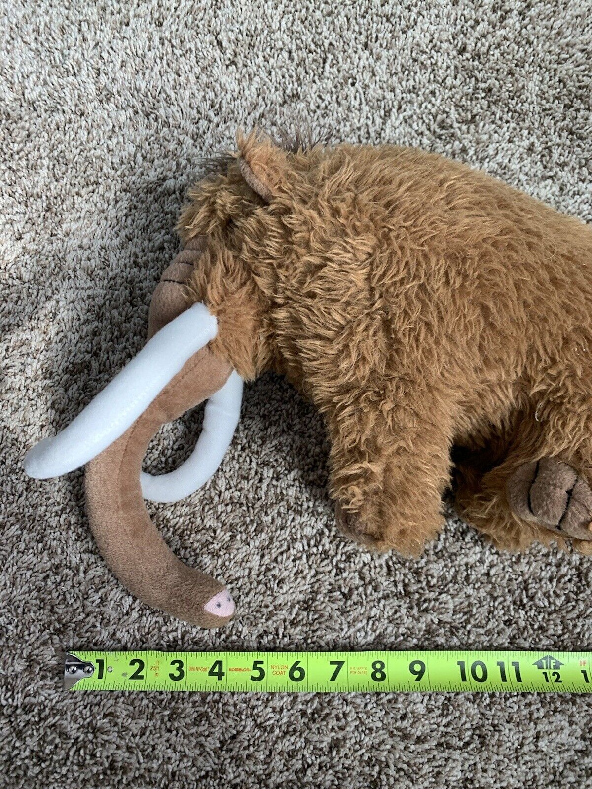 Wooley Mammoth Plush Stuffed Animal. Good conditioned. 