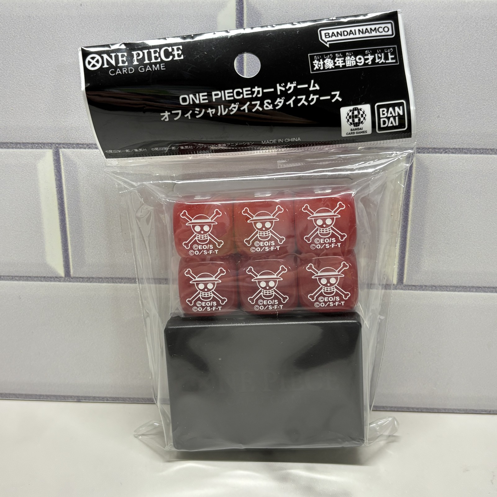 Bandai ONE PIECE Card Game Official Dice & Dice Case Vol.1 Bandai ONE PIECE Card Game Official Dice & Dice Case Vol.1