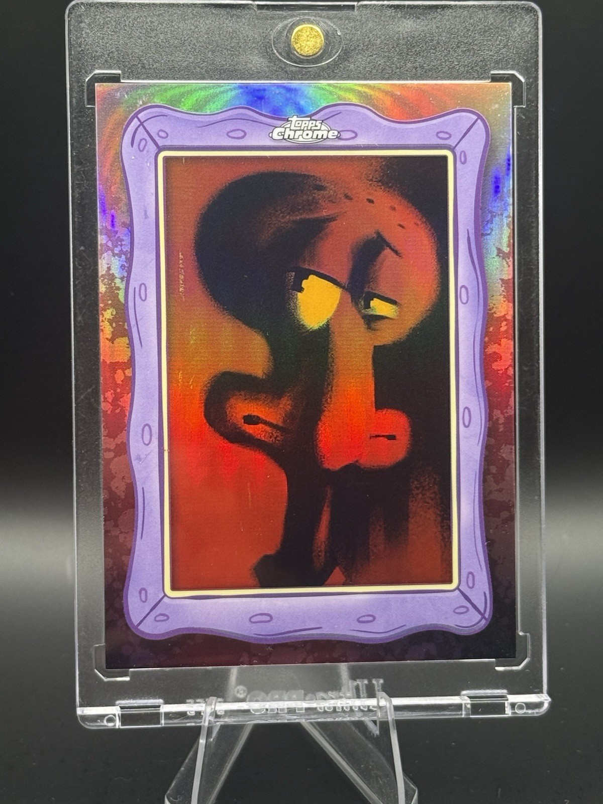 2025 Topps Chrome SpongeBob Squarepants Gyula Nemeth Squidwards Gallery #SG-4 2025 Topps Chrome SpongeBob Squarepants Gyula Nemeth Squidwards Gallery #SG-4