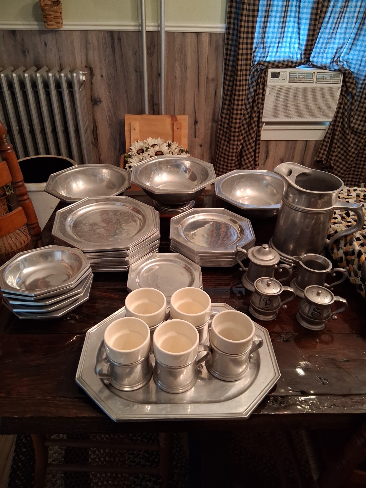 Wilton Columbia Armetale Pewter 36 Piece Lot Wilton Columbia Armetale Pewter 36 Piece Lot
