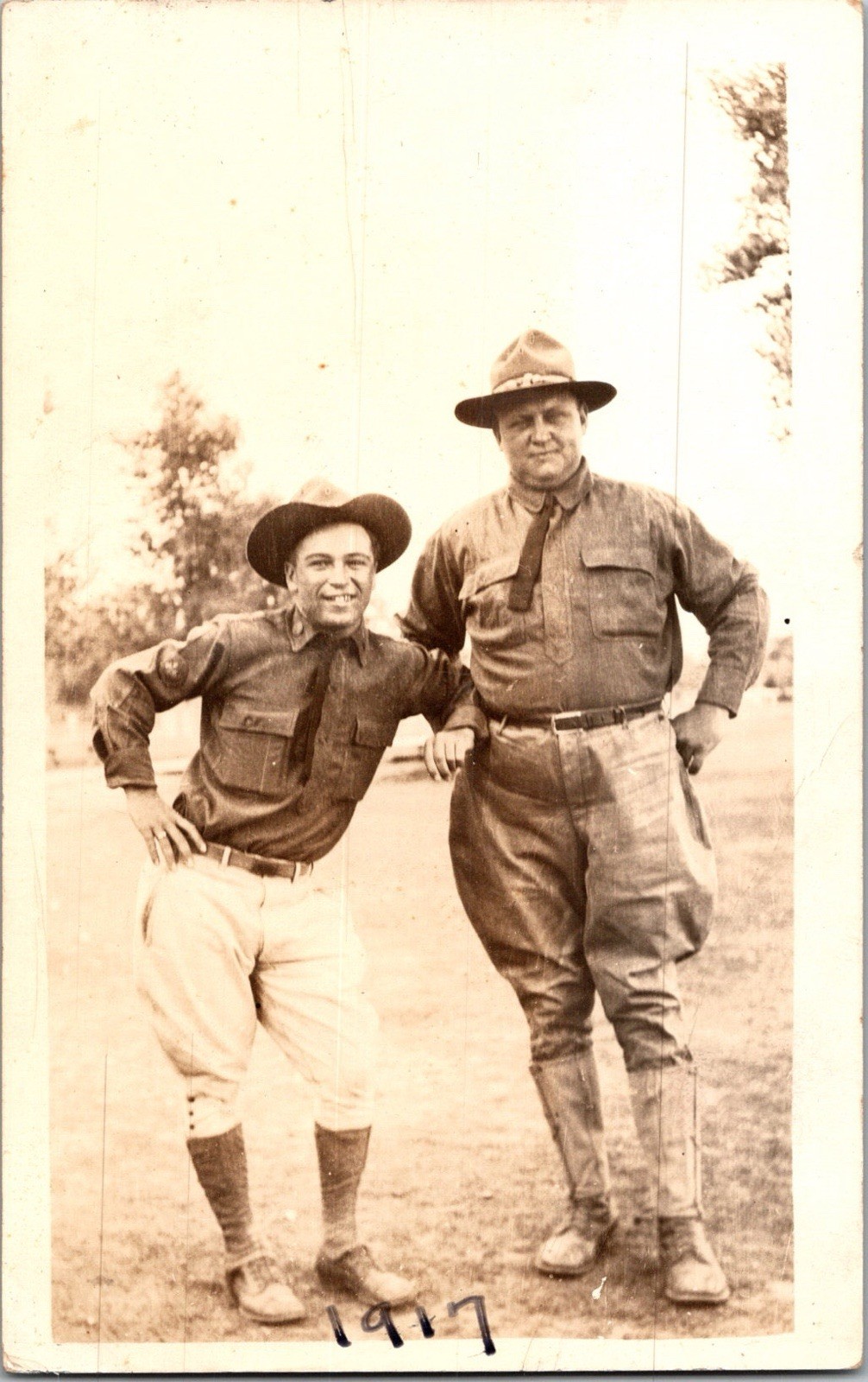 1917 RPPC Real Photo Postcard US Solders Posing Joking WWI Military KJ8 1917 RPPC Real Photo Postcard US Solders Posing Joking WWI Military KJ8