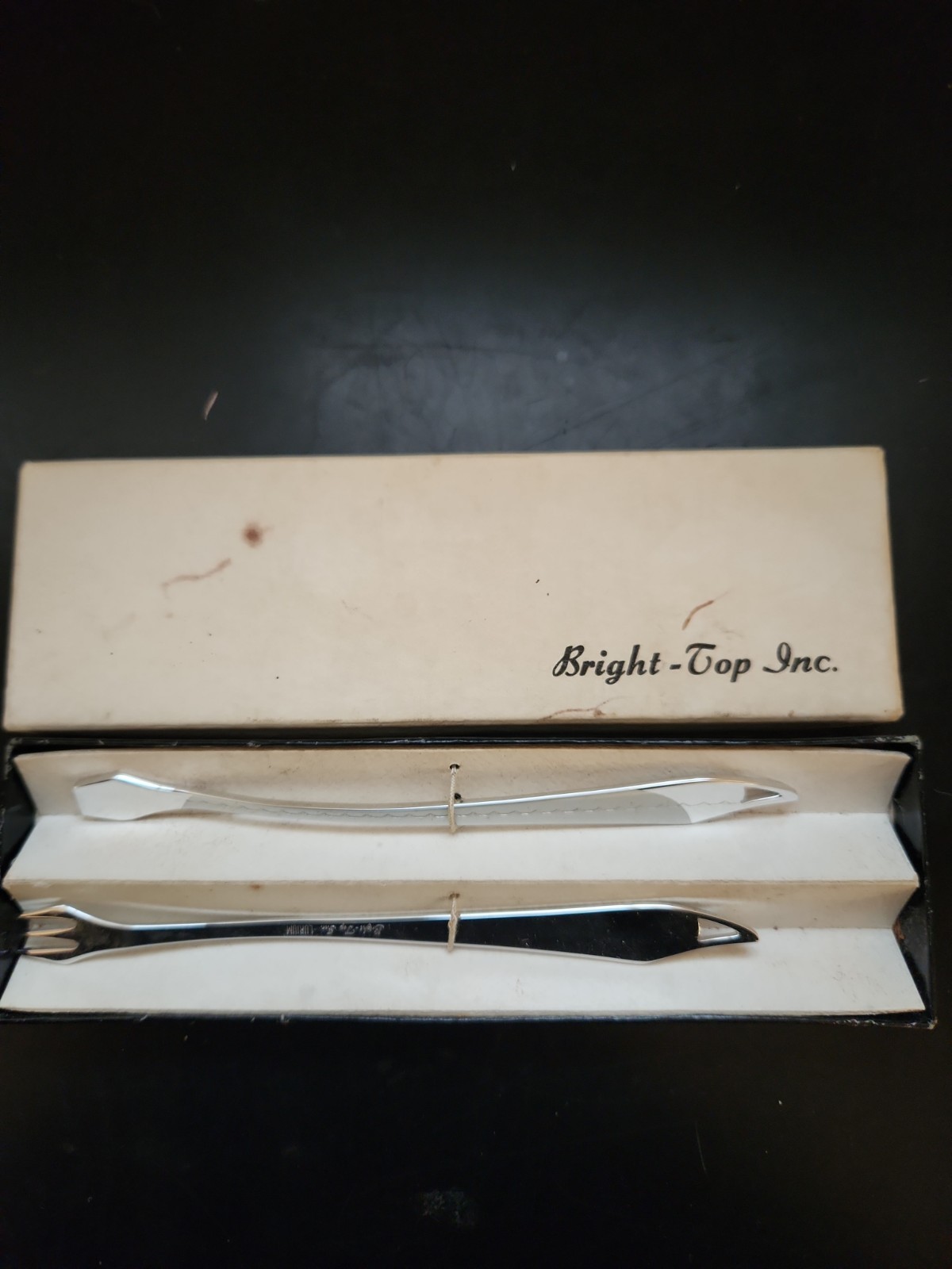 Vintage MidCentury Utensil Bright-top Inc Lurium. Never Used Original Box Vintage MidCentury Utensil Bright-top Inc Lurium. Never Used Original Box