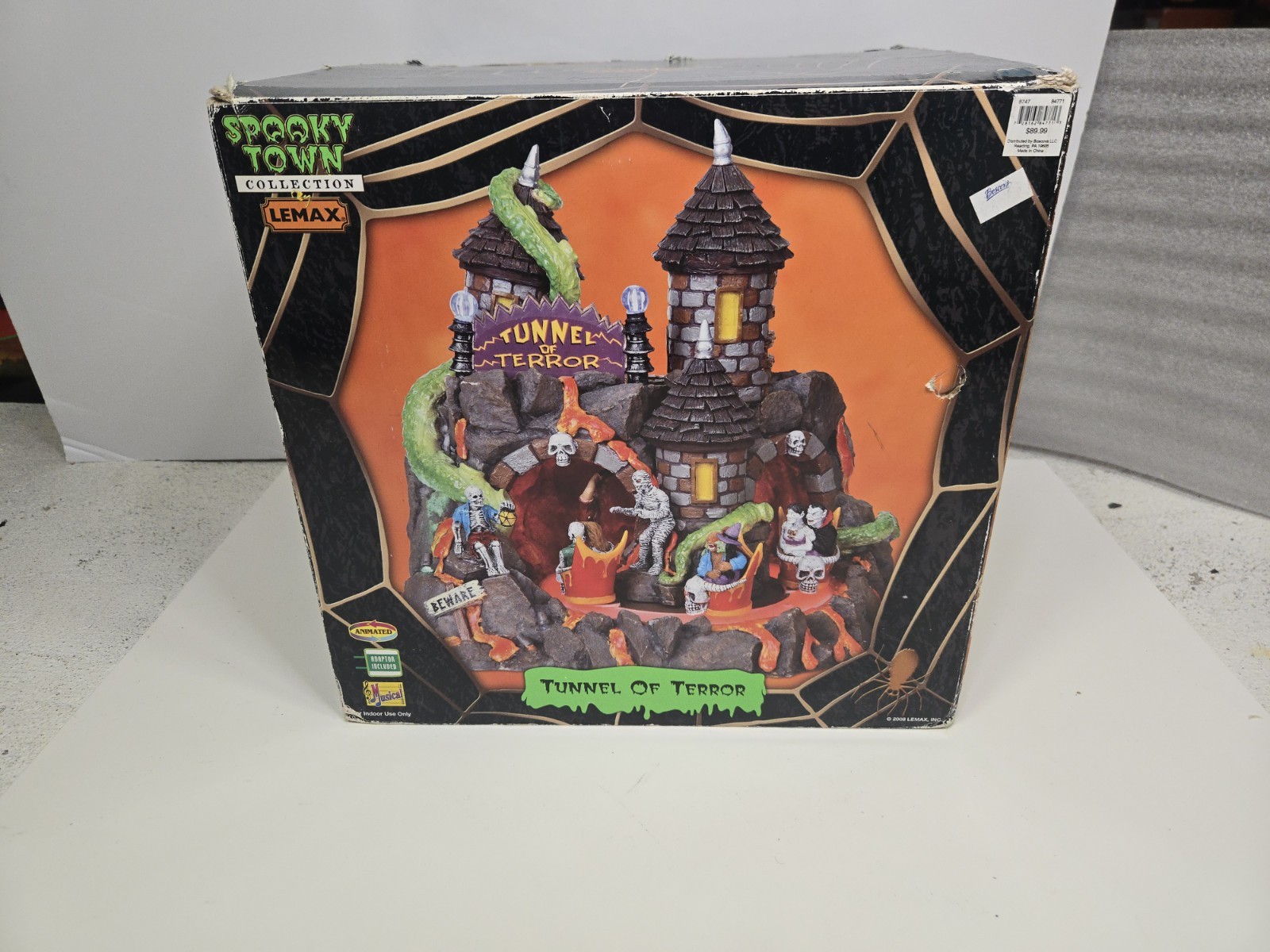 2008 Lemax Spooky Town Tunnel of Terror Halloween Retired READ DESCRIPTION 2008 Lemax Spooky Town Tunnel of Terror Halloween Retired READ DESCRIPTION