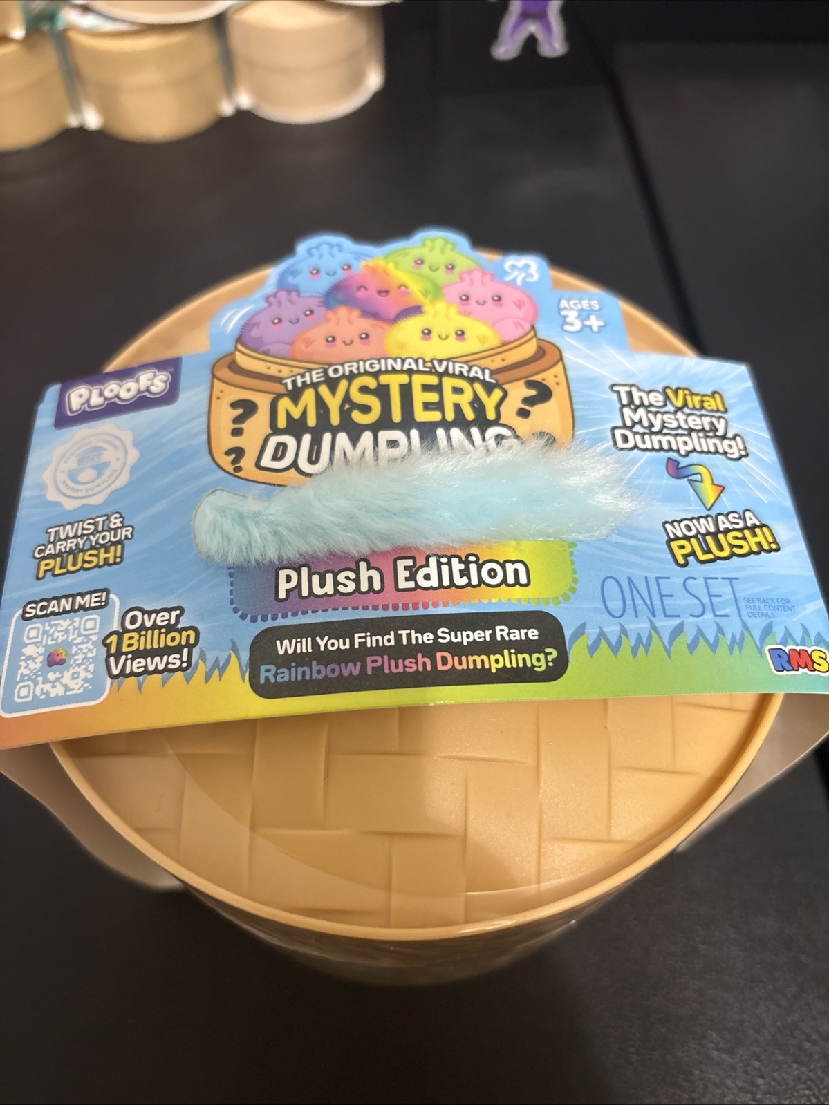 RMS Mystery Dumpling Ploofs Rainbow Plush Edition NEW SEALED Crazy Fun RMS Mystery Dumpling Ploofs Rainbow Plush Edition NEW SEALED Crazy Fun