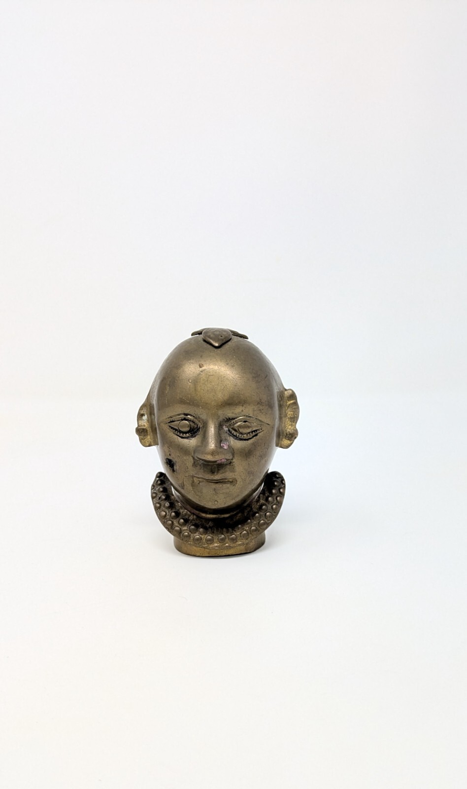 Antique Brass Gowri/Gauri Goddess Bust Antique Brass Gowri/Gauri Goddess Bust