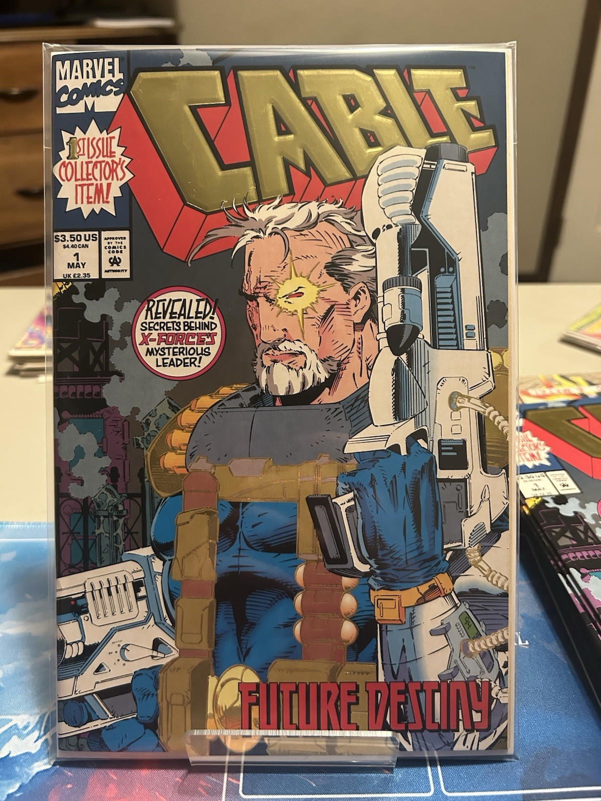 Cable #1 Vol. 1 1993 Marvel Comics 1st App High Grade Comic Book Cable #1 Vol. 1 1993 Marvel Comics 1st App High Grade Comic Book