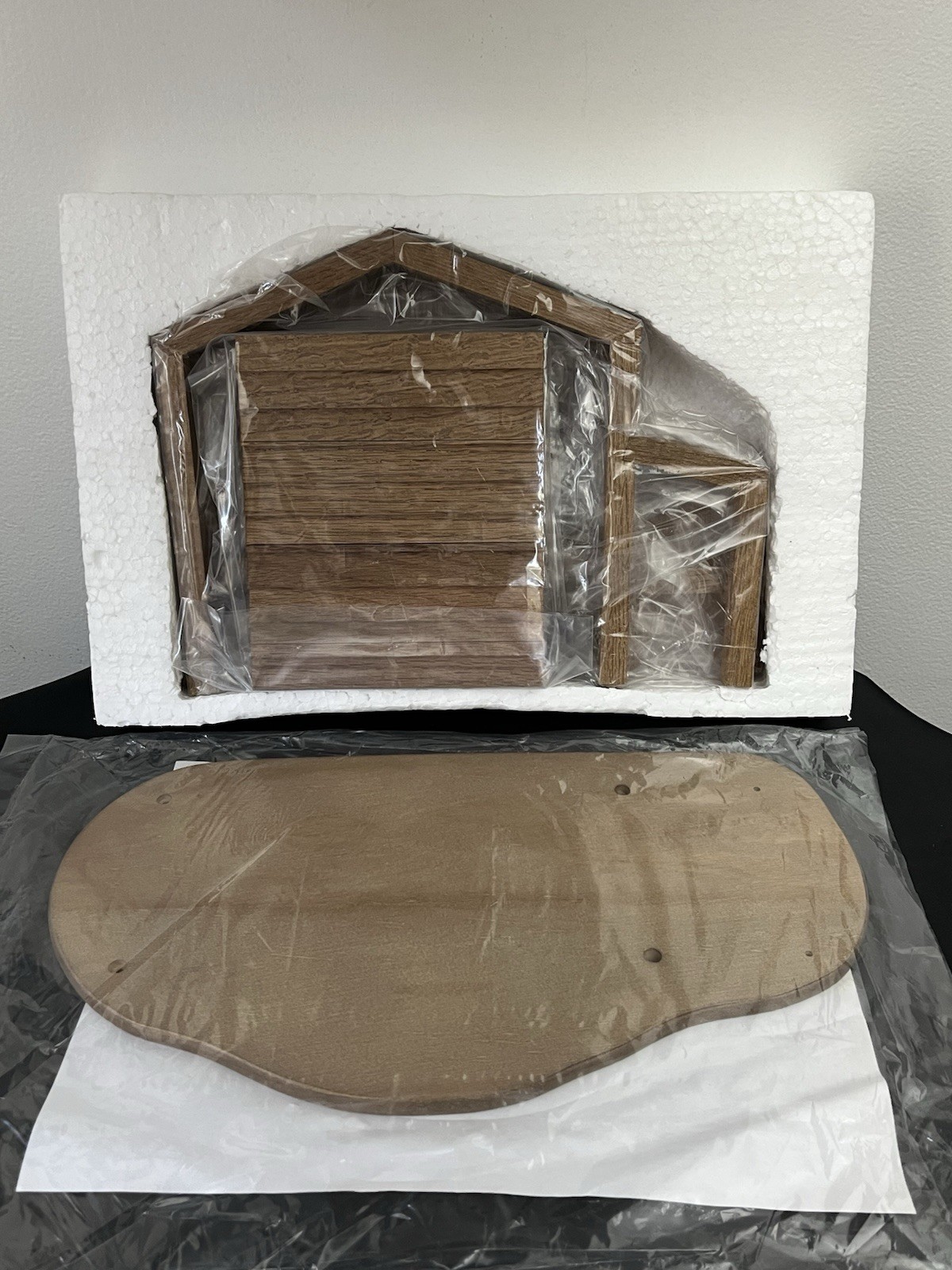 🟢 M.J. Hummel Goebel Wooden Nativity Stable Creche ~ New In Original Packaging 🟢 M.J. Hummel Goebel Wooden Nativity Stable Creche ~ New In Original Packaging