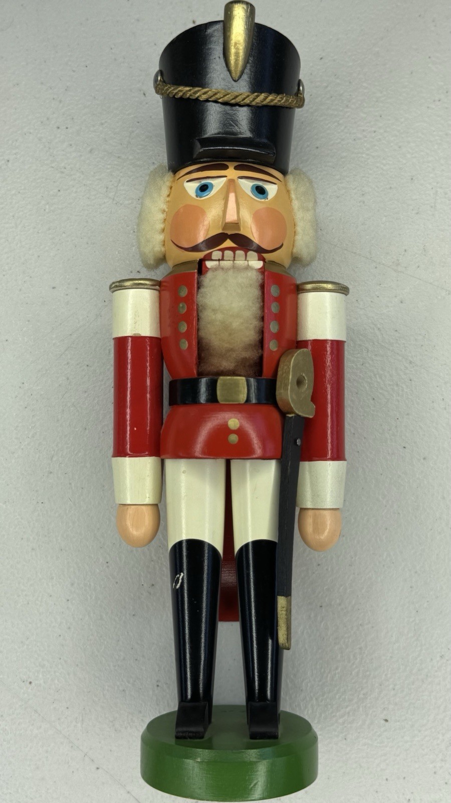 Vintage Erzgebirge Expertic Soldier Nutcracker 12" Made in East Germany GDR Vintage Erzgebirge Expertic Soldier Nutcracker 12" Made in East Germany GDR