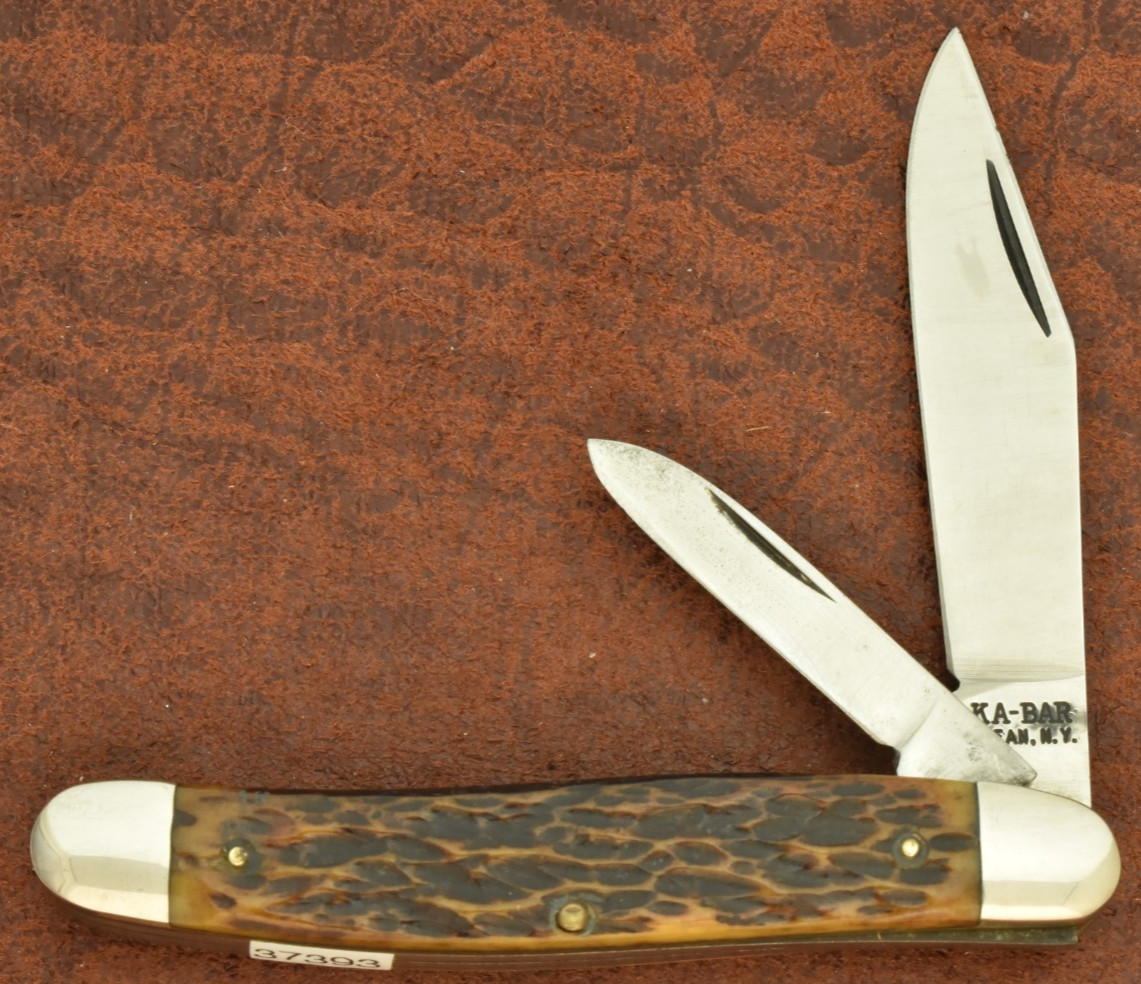 VINTAGE KABAR OLEAN NY MADE IN USA ROGERS BONE PREMIUM JACK KNIFE NICE (37393) VINTAGE KABAR OLEAN NY MADE IN USA ROGERS BONE PREMIUM JACK KNIFE NICE (37393)