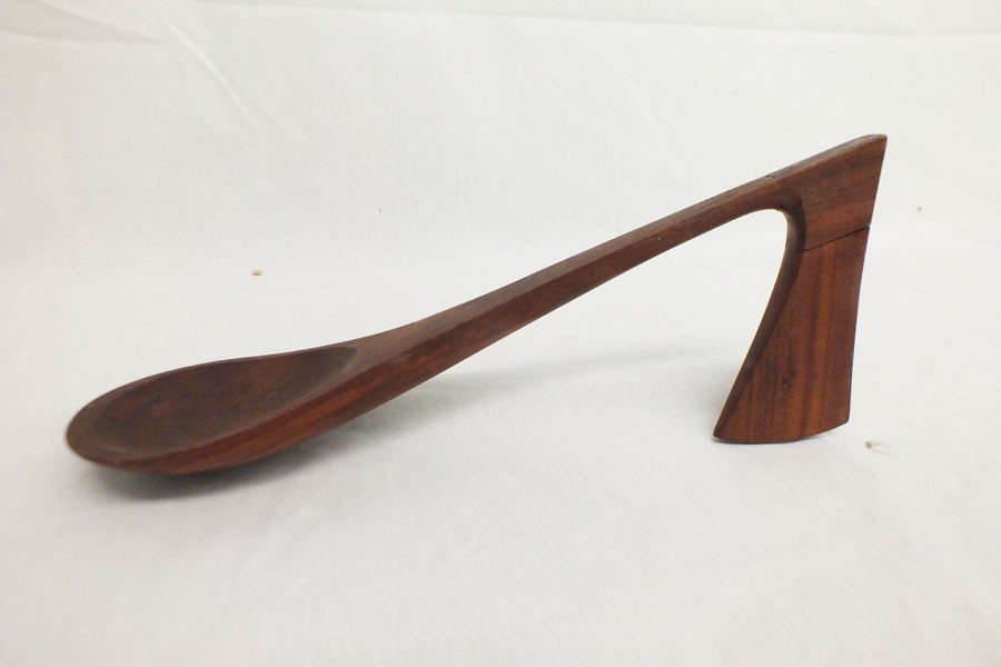 Vtg Dansk Designs Mutenye IHQ Rare Woods Viking Salad Server SINGLE Vtg Dansk Designs Mutenye IHQ Rare Woods Viking Salad Server SINGLE