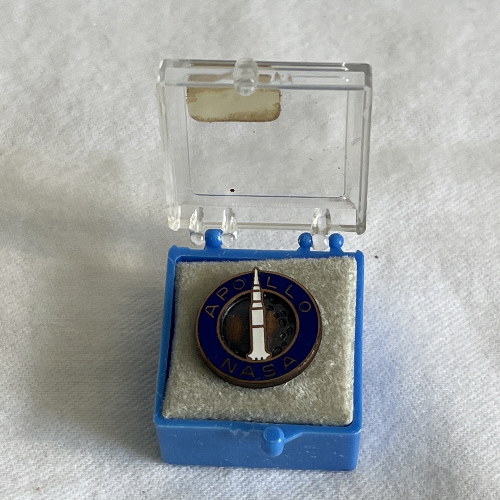 Vintage 1969 NASA Apollo II Antaya Employee Enamel Lapel Pin & Box Vintage 1969 NASA Apollo II Antaya Employee Enamel Lapel Pin & Box