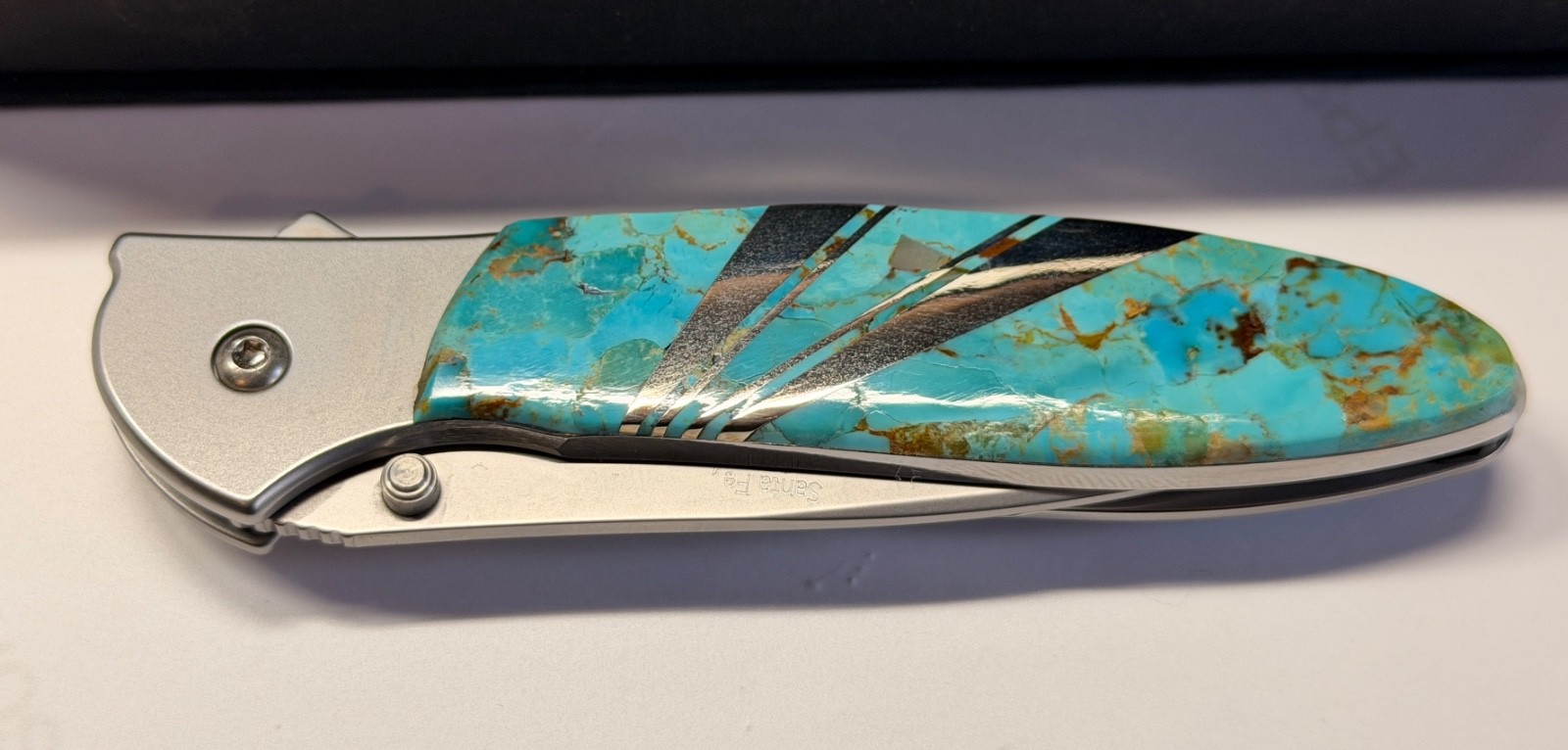 Santa Fe Stoneworks Kershaw Leek Turquoise Santa Fe Stoneworks Kershaw Leek Turquoise
