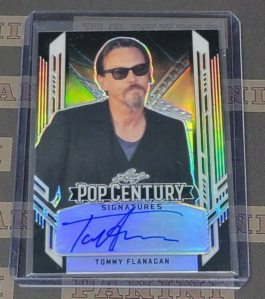2021 Leaf Pop Century Tommy Flanagan Autograph 6/10 Made Sons of Anarchy