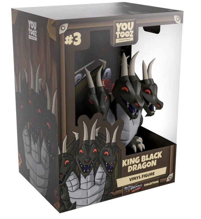 Youtooz * King Black Dragon * Vinyl Figure * Rune Scape Old School * Sold Out Youtooz * King Black Dragon * Vinyl Figure * Rune Scape Old School * Sold Out
