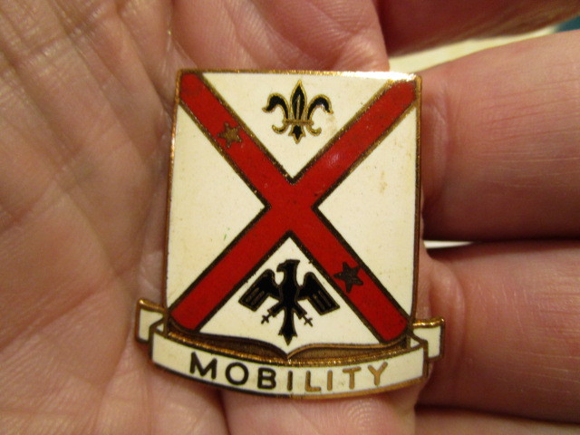 WWII Occupation 10th Transport Group Pinback DI / DUI ~ THEATER MADE BEAUTY WWII Occupation 10th Transport Group Pinback DI / DUI ~ THEATER MADE BEAUTY