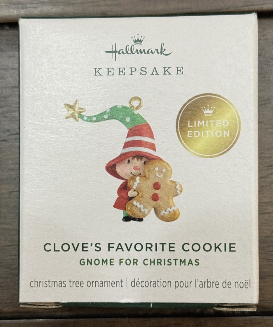 2026 Hallmark Ornament Gnome For Christmas Clove's Favorite Cookie Gingerbread 2026 Hallmark Ornament Gnome For Christmas Clove's Favorite Cookie Gingerbread